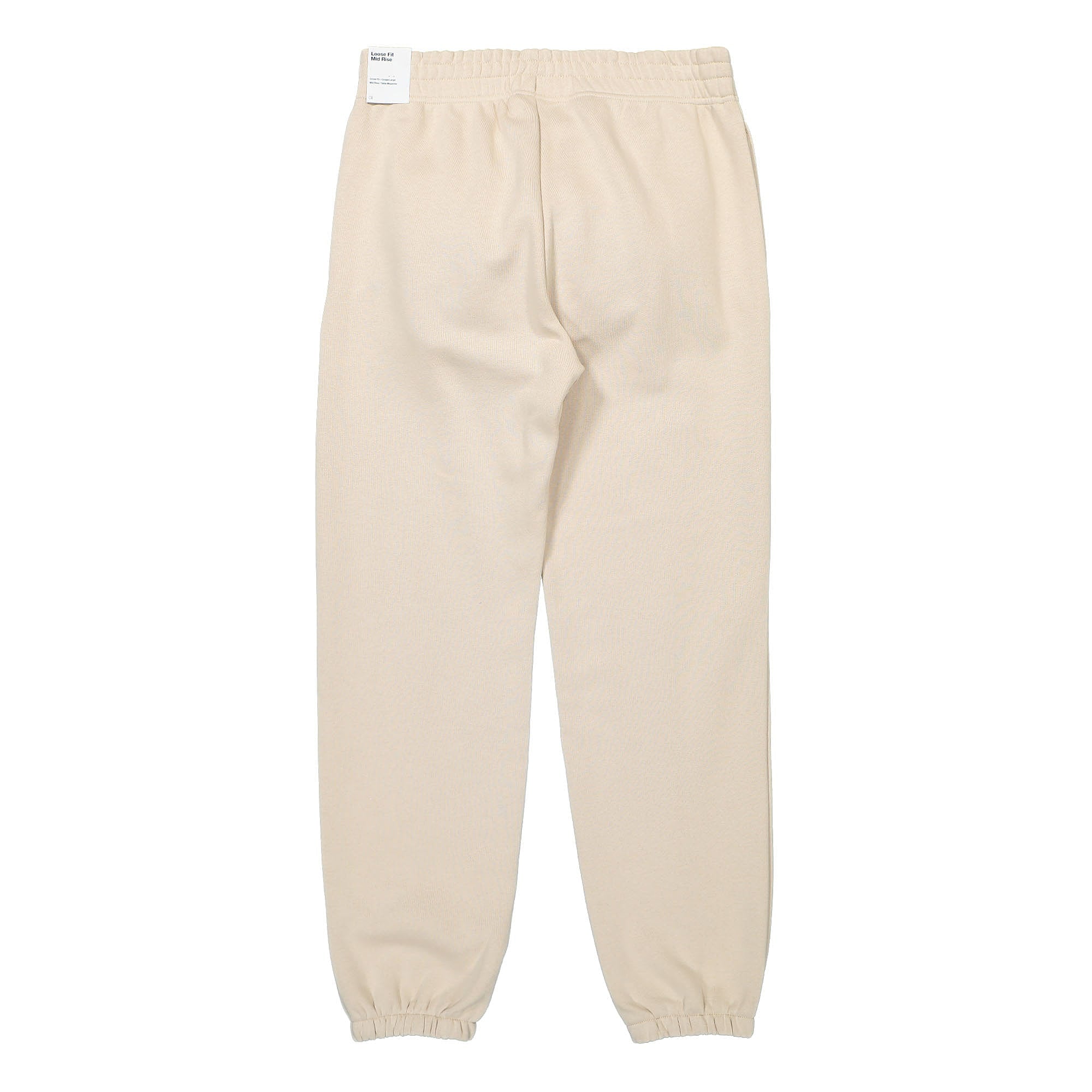 Nike Wmns NSW Essentials Collection Fleece Pant Sanddrift / White Sweat & Track Pants Material | Overkill