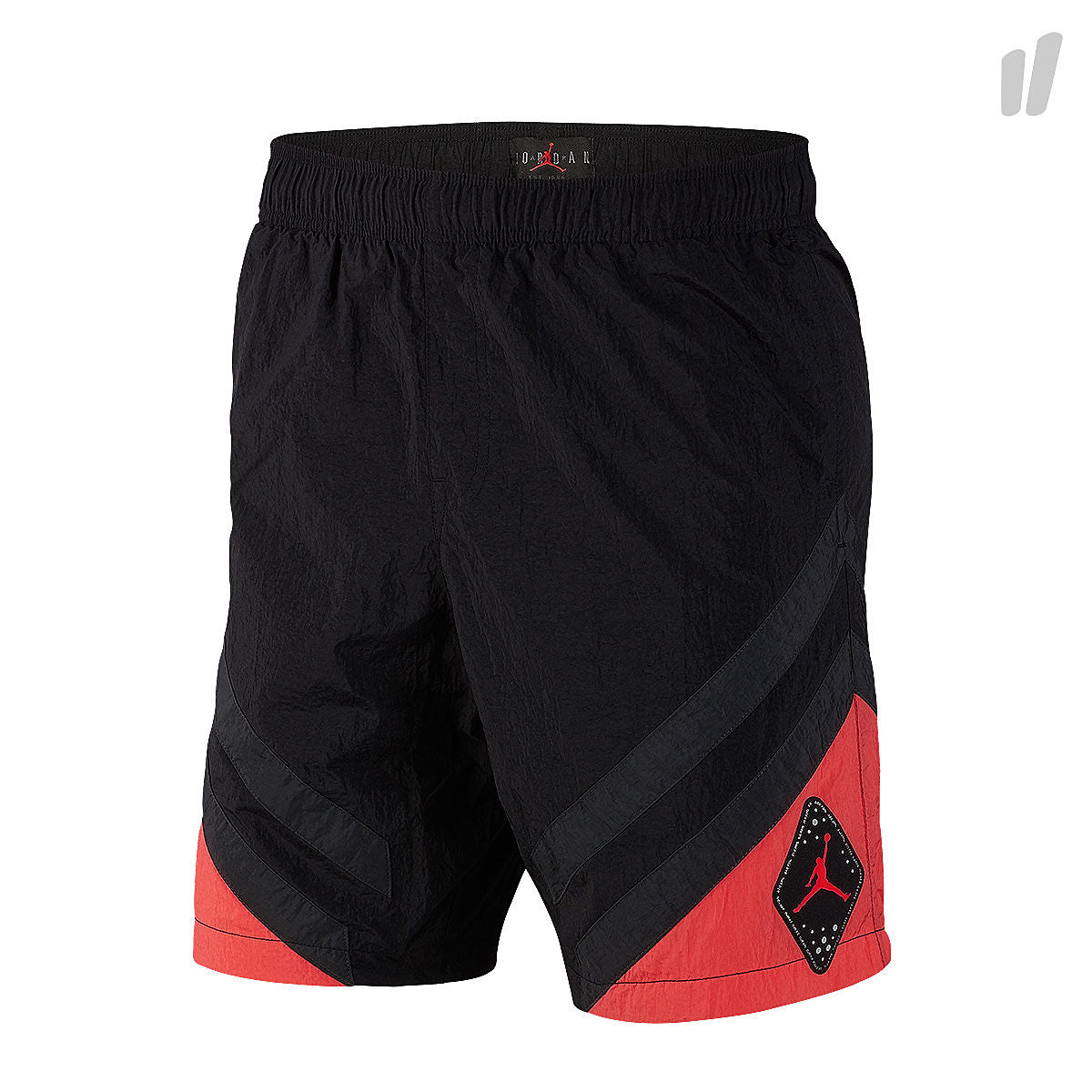 Jordan Air Jordan SRT LGC AJ6 Nylon Short Black / Ember Glow / Dark Smoke Grey Shorts BV5409 010 | Overkill