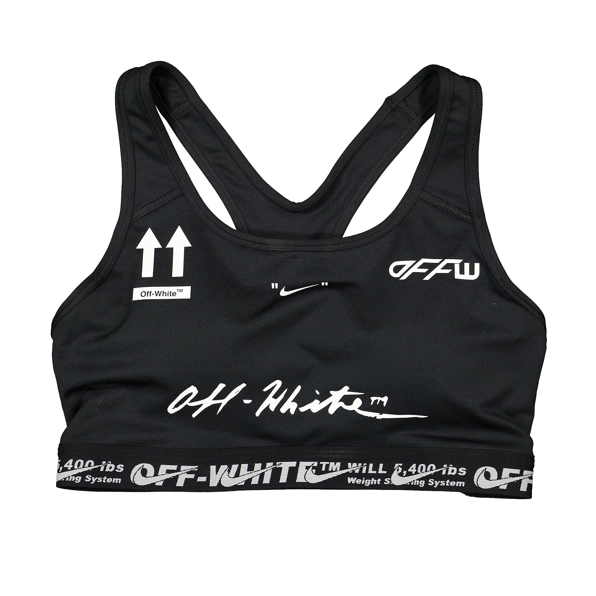 Nike Off-White x Nike Wmns NRG AS Bra Black Underwear BV8049 010 | Overkill