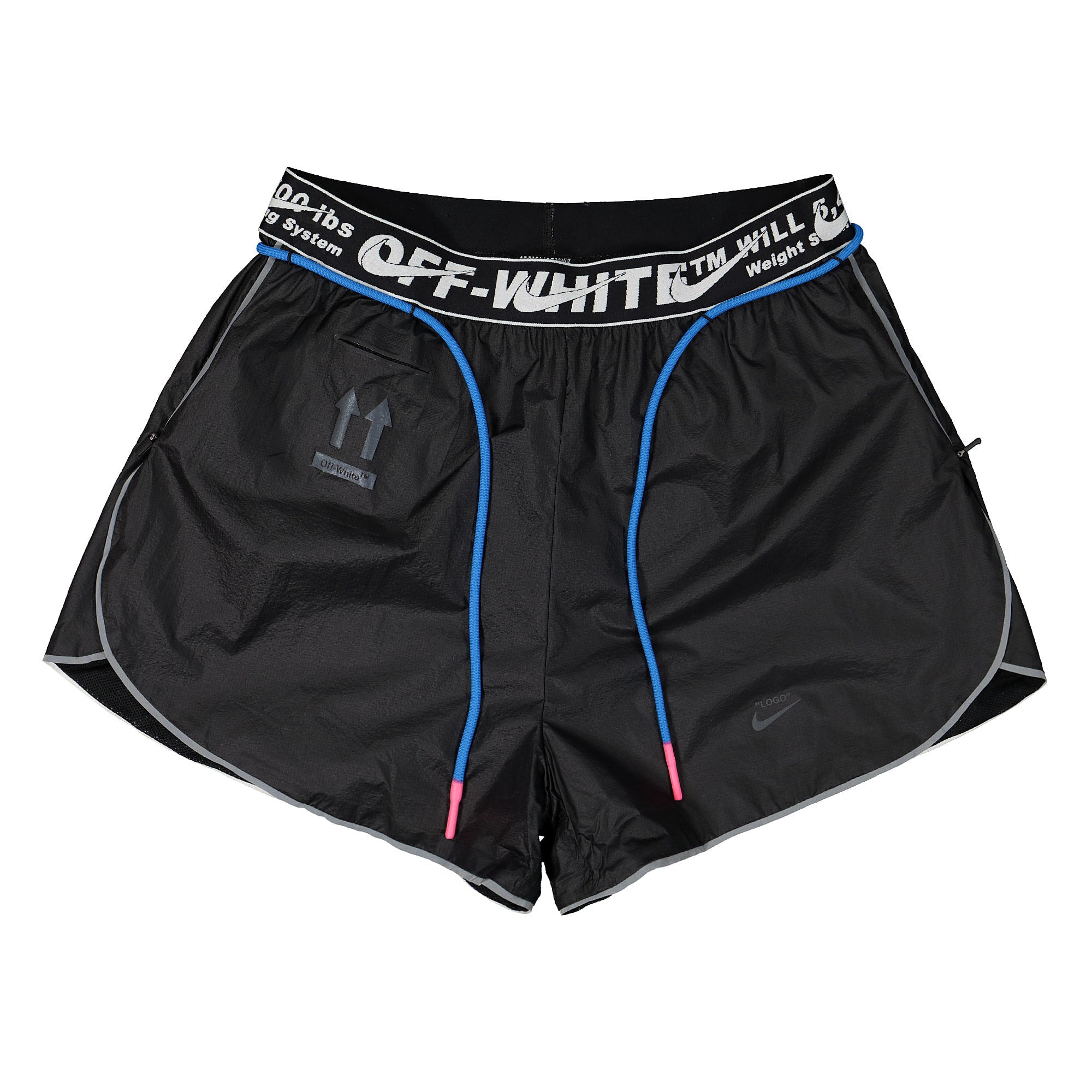 Nike Off-White x Nike Wmns NRG Short #23 Black Shorts BV8051 010 | Overkill