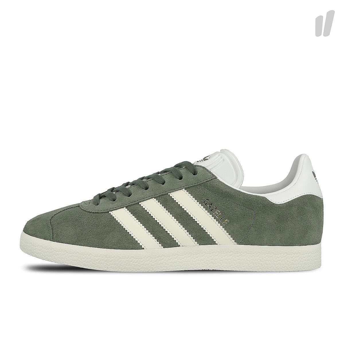 adidas gazelle Trace Green / Off White / Running White Sneakers BY8958 | Overkill
