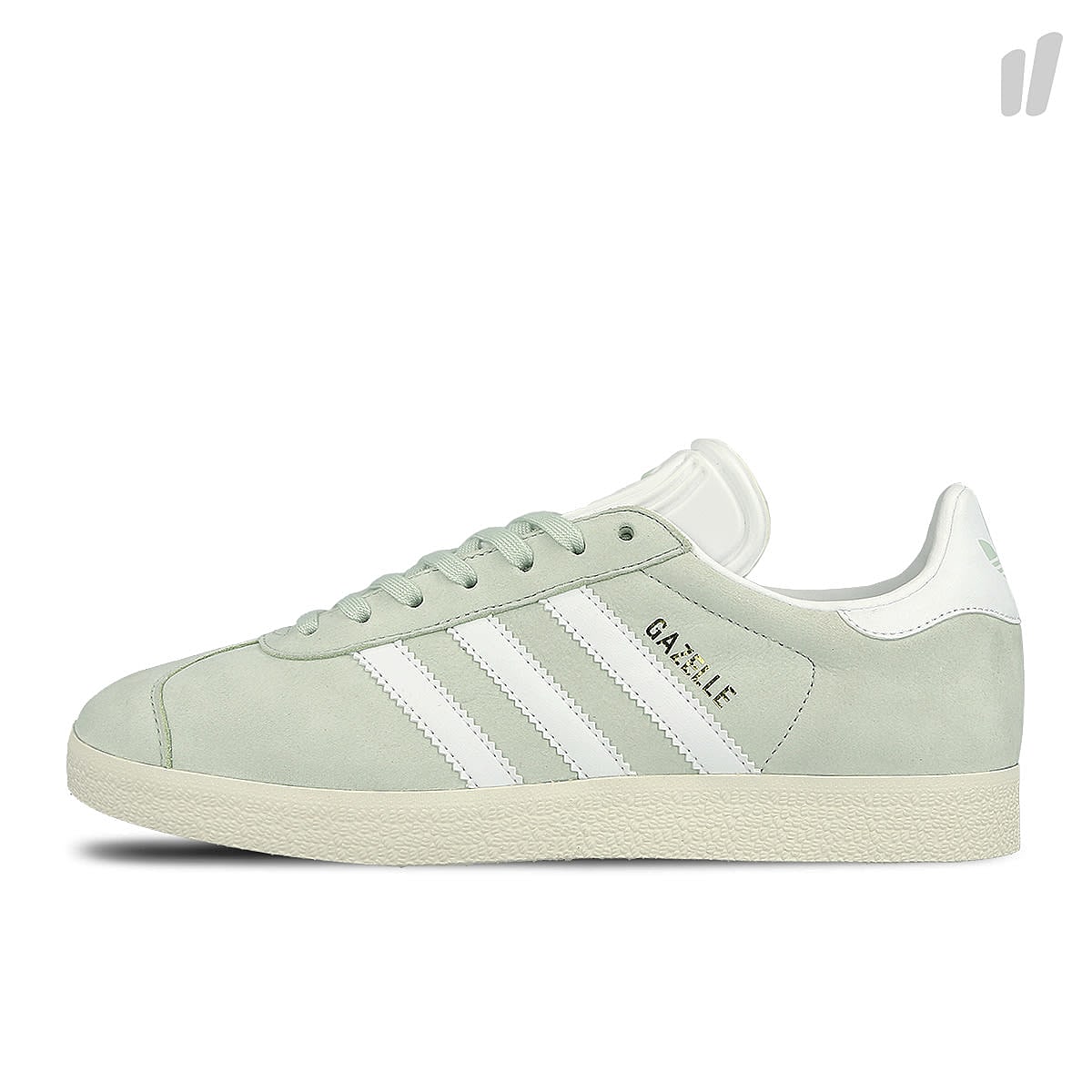 adidas wmns gazelle Linen Green / Running White / Chalk White BY9034 | Overkill