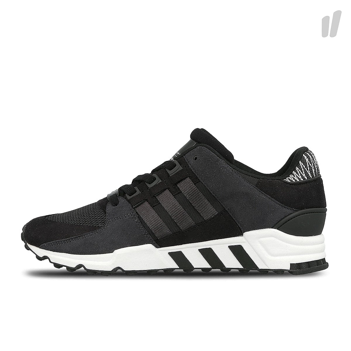 adidas equipment support refined Core Black / Carbon / Footwear White Sneakers BY9623 | Overkill