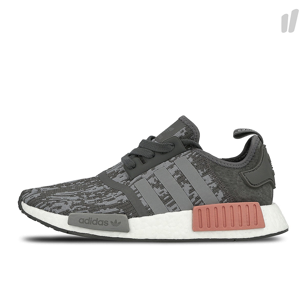adidas wmns nmd r1 Grey Five-Grey Three-Raw Pink Sneakers BY9647 | Overkill