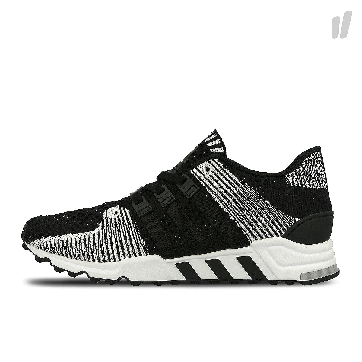 adidas equipment support refined primeknit Core Black / Core Black / Footwear White Sneakers BY9689 | Overkill