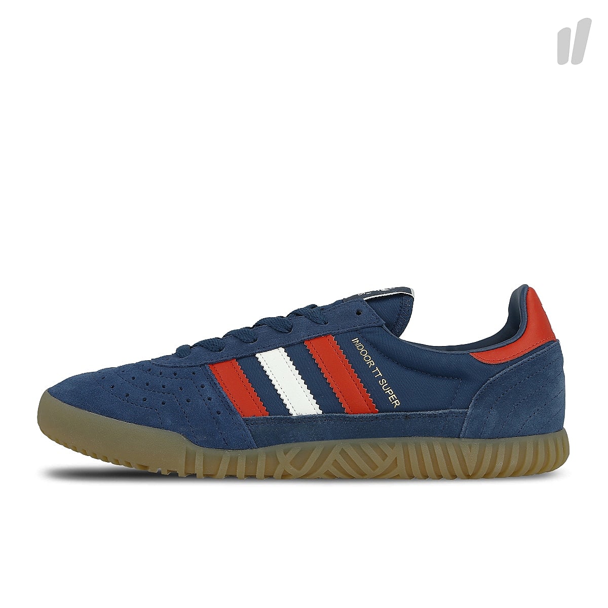 adidas indoor super Mystery Blue / Footwear White / Red Sneakers BY9769 | Overkill