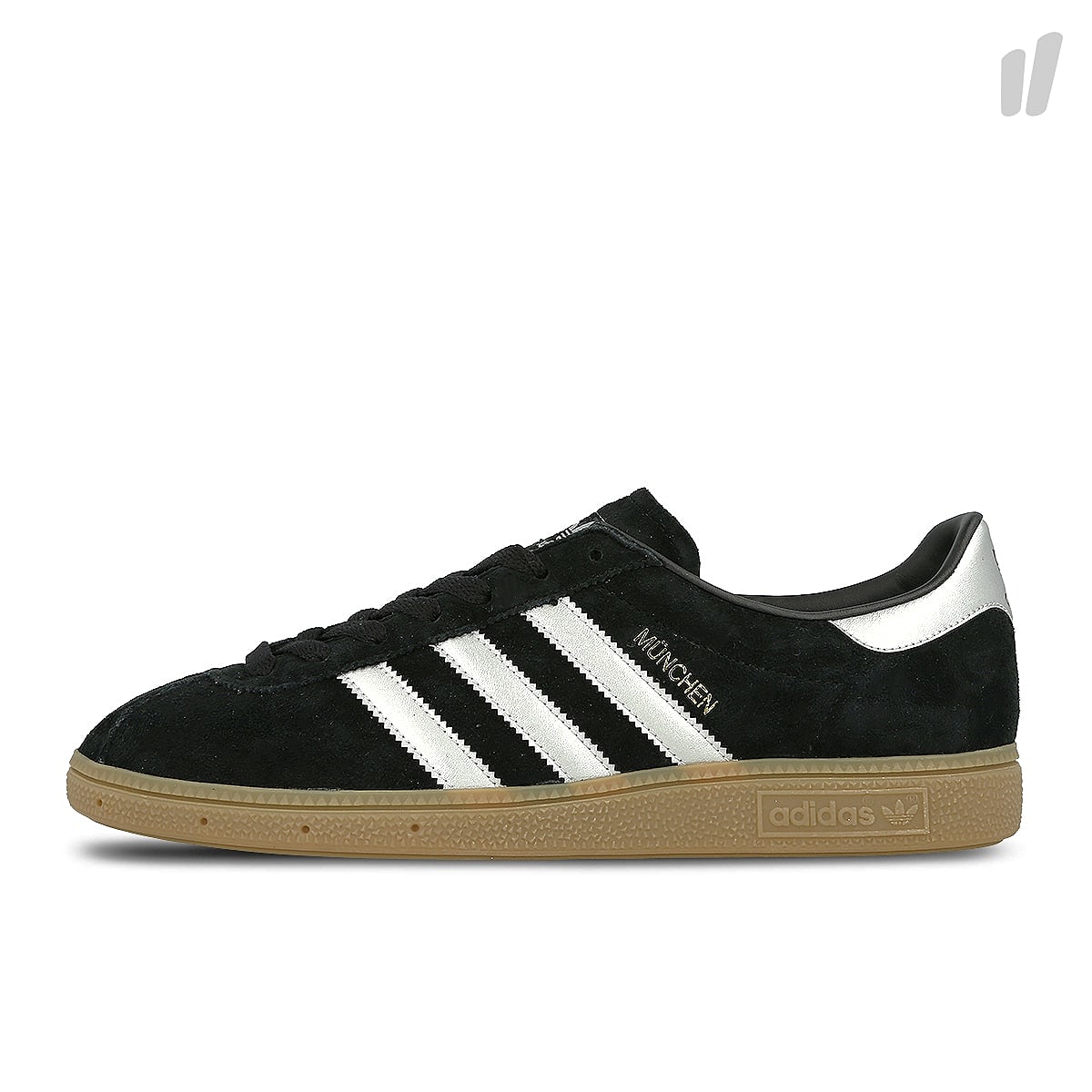 adidas münchen Core Black / Matte Silver / Footwear White Sneakers BY9790 | Overkill