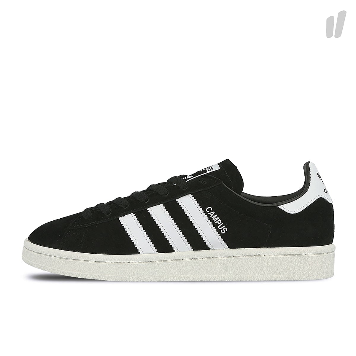 adidas campus Core Black-Footwear White-Chalk White Low Top Sneakers BZ0084 | Overkill
