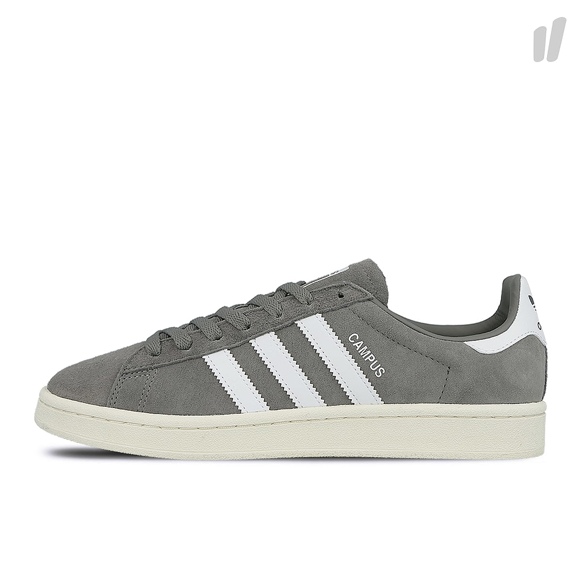 adidas campus Grey Heather-Running White-Chalk White Low Top Sneakers BZ0085 | Overkill