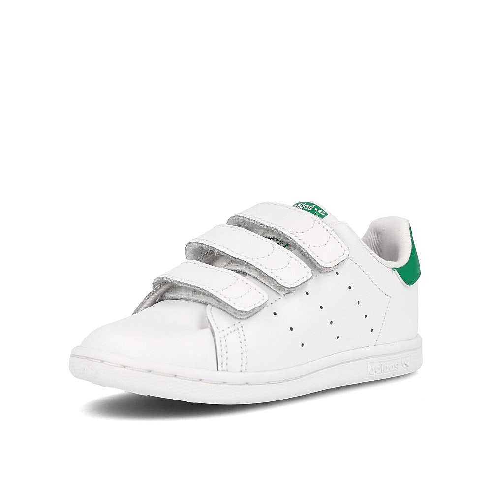 adidas stan smith cf infants Footwear White-Footwear White-Green Sneakers Close Up | Overkill