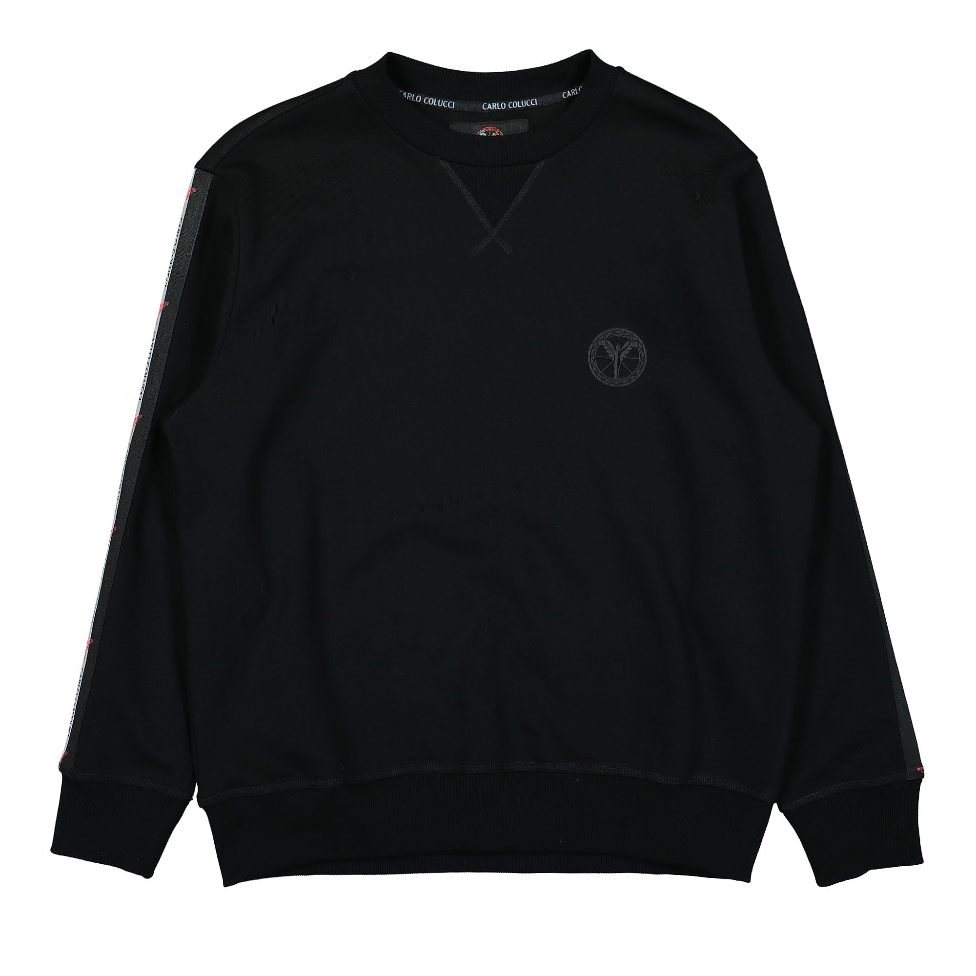 Carlo Colucci Sweat Black Sweatshirts C4025 20 | Overkill