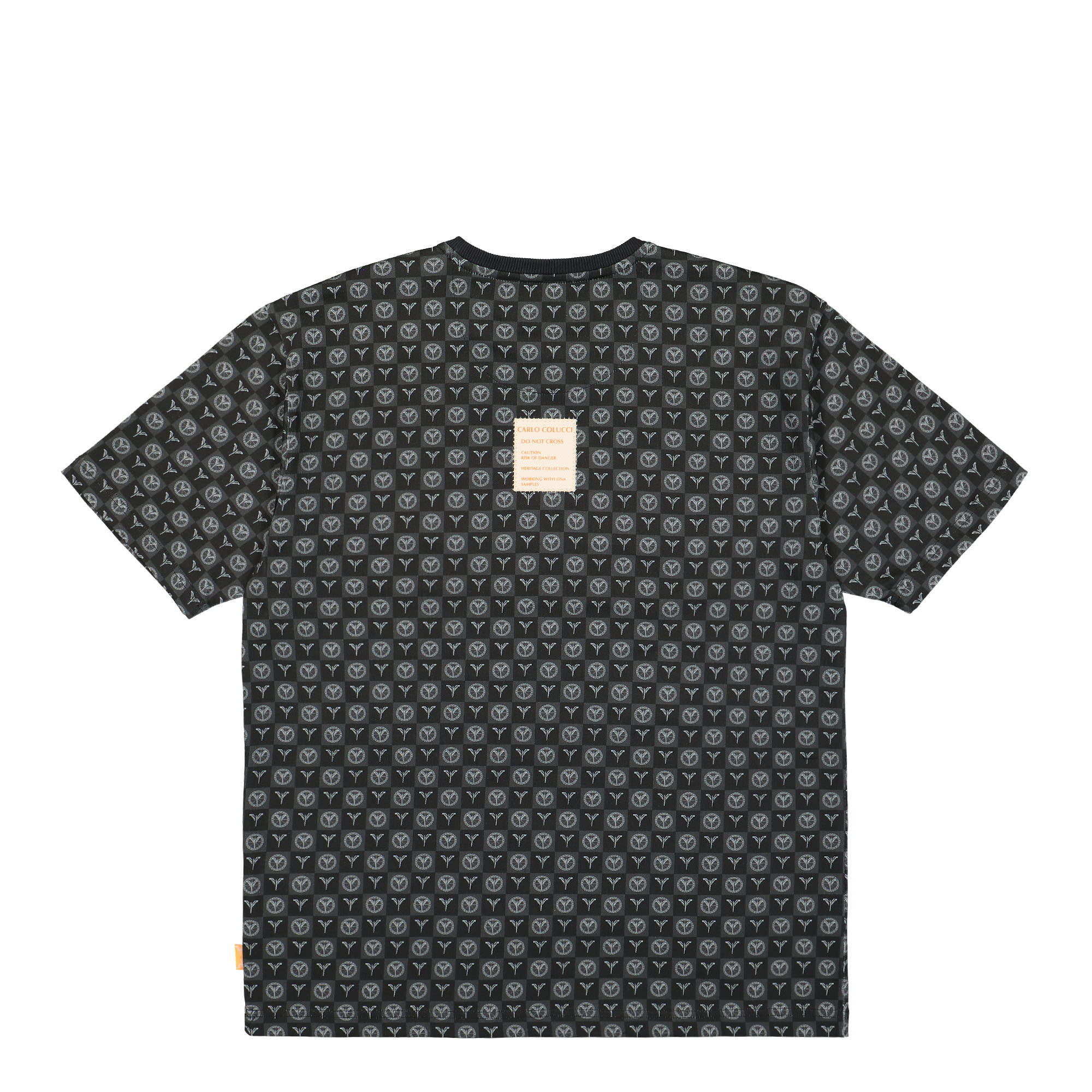 Carlo Colucci Shirt Black / Grey T-Shirts Material | Overkill