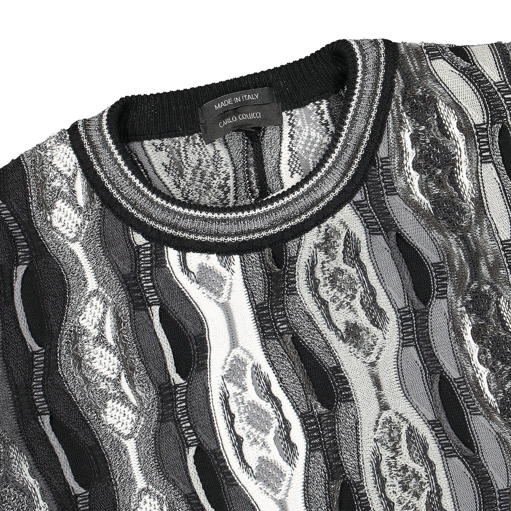 Carlo Colucci Pullover Multicolor Sweatshirts Close-up | Overkill