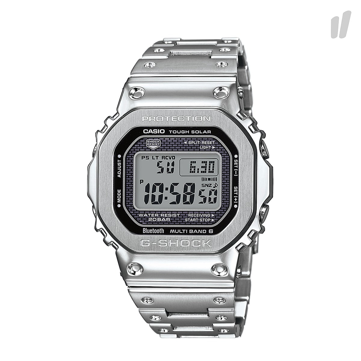Casio G-Shock GMW-B5000D-1ER Silver Watches GMW-B5000D-1ER | Overkill