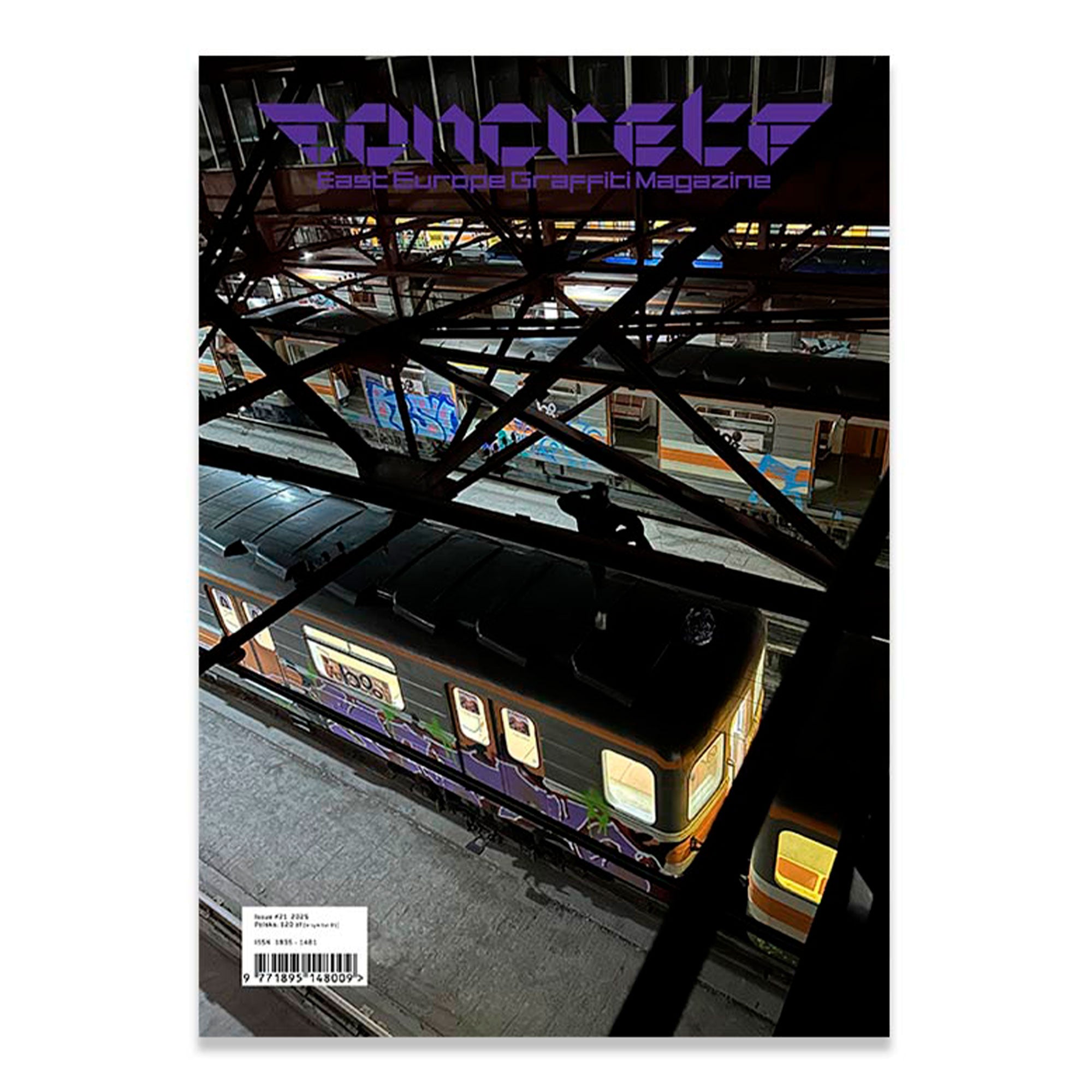 Concrete East Europe Graffiti Magazine #21 Multicolor Magazin CCRE-M-21 | Overkill