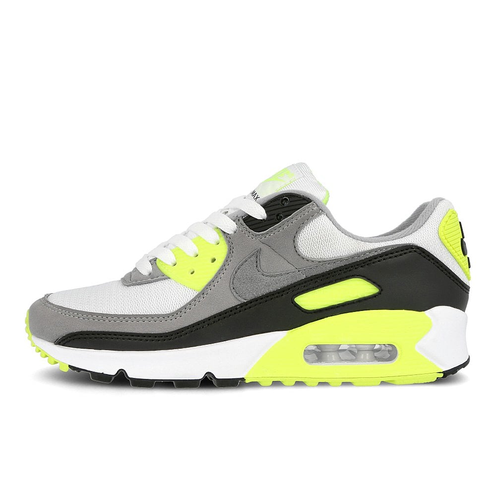 Nike wmns air max 90 White / Particle Grey - Volt - Black CD0490 101 | Overkill