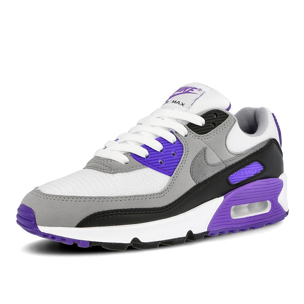 Nike wmns air max 90 White / Particle Grey - Hyper Grape - Black Detailfoto | Overkill