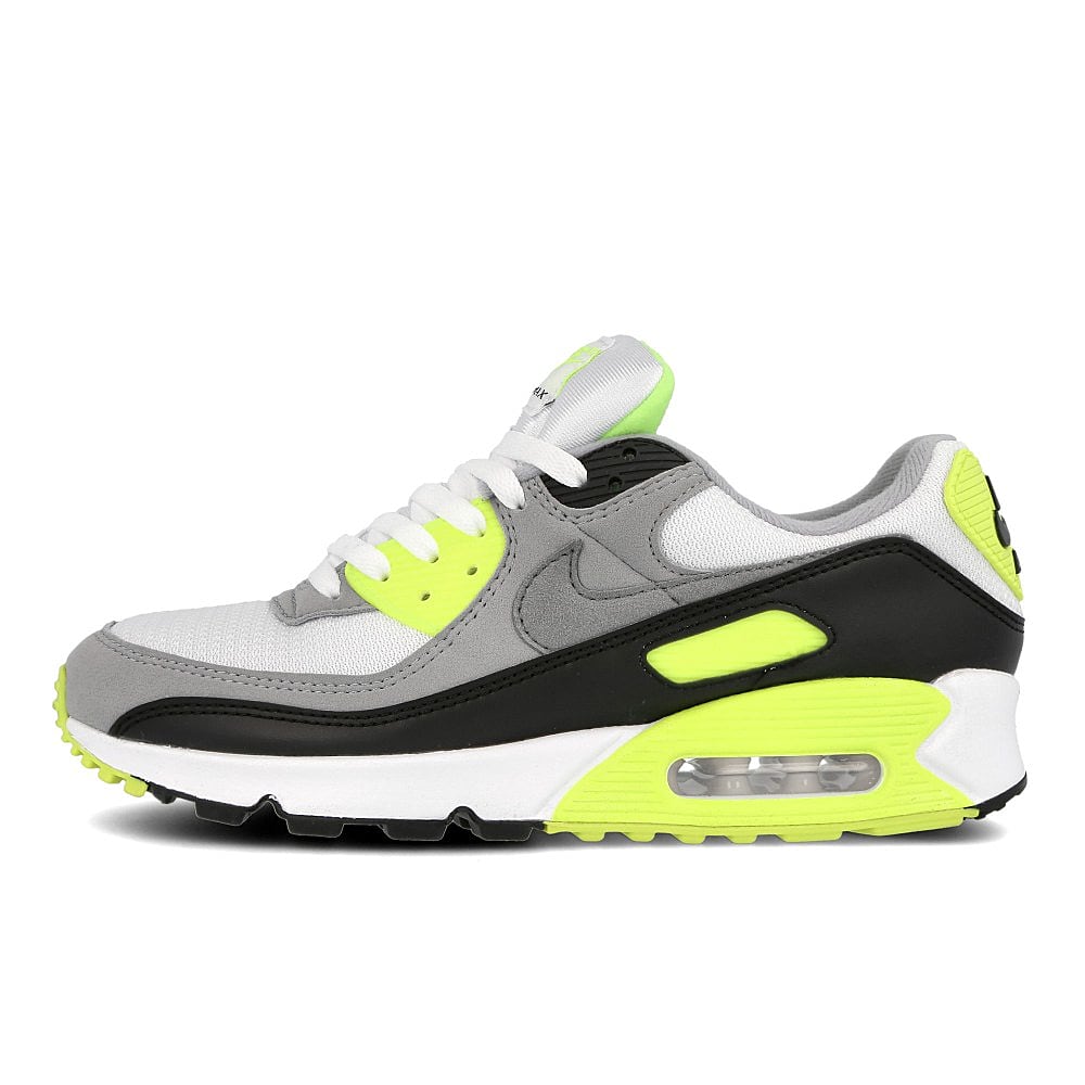 Nike air max 90 White / Particle Grey - Volt - Black CD0881 103 | Overkill