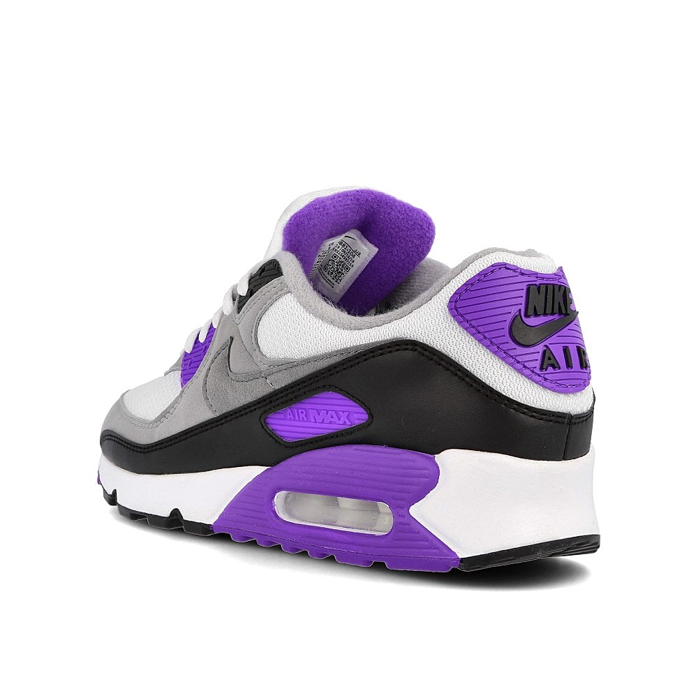 Nike air max 90 White / Particle Grey - Hyper Grape - Black Close-up | Overkill