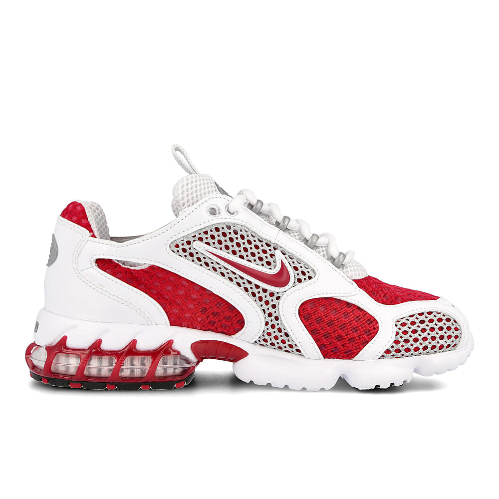 Nike wmns air zoom spiridon cage 2 Cardinal Red / Cardinal Red - White Material | Overkill