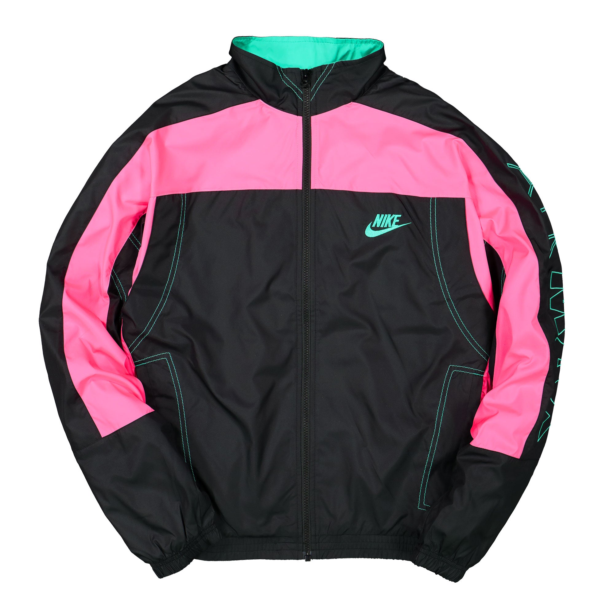 Nike Atmos x Nike NRG Vintage PTHWK Track Jacket Black / Hyper Pink / Hyper Jade Track Jackets CD6132 011 | Overkill
