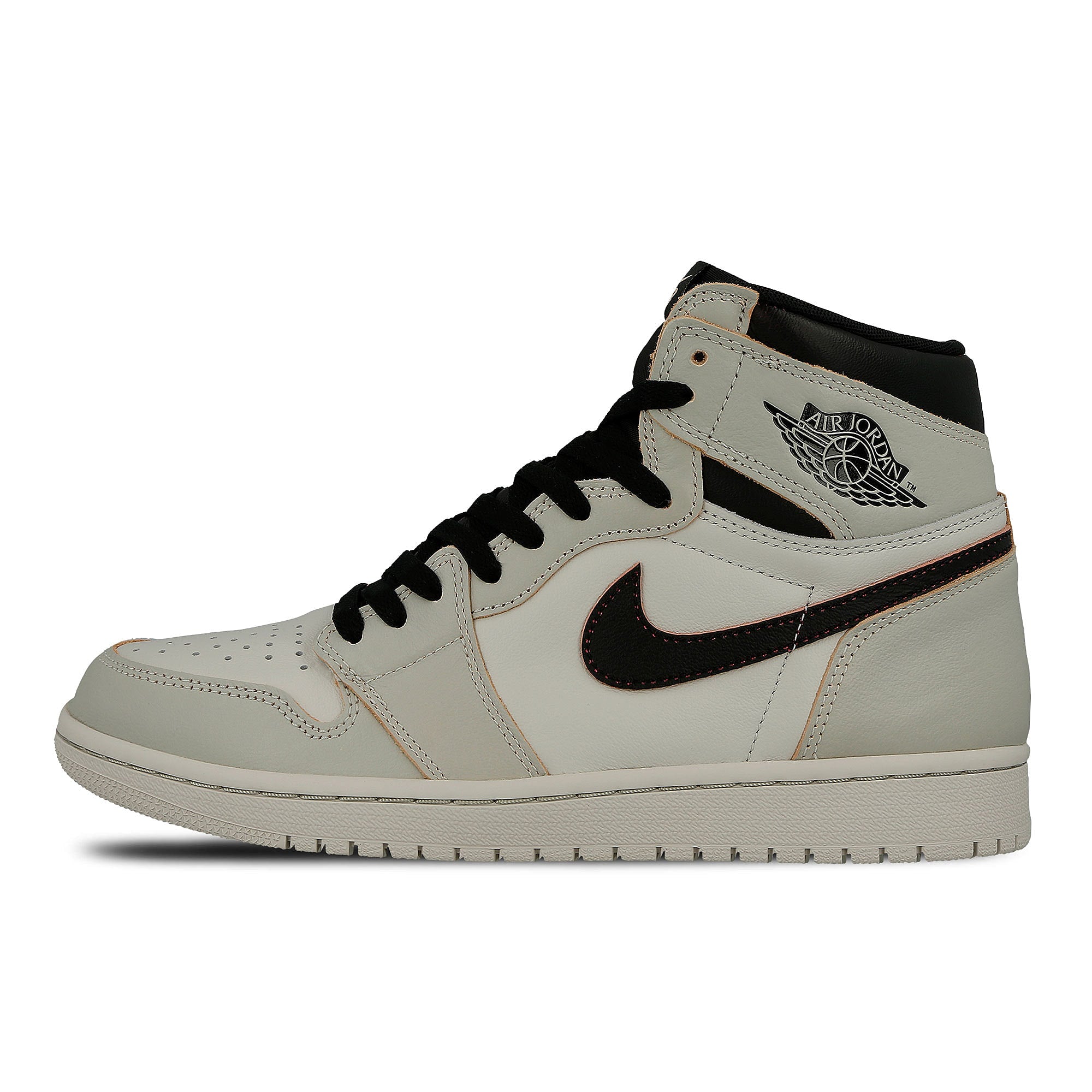 Jordan Air Jordan 1 High OG Defiant Light Bone / Black - Crimson Tint - Hyper Pink High Top Sneakers CD6578 006 | Overkill
