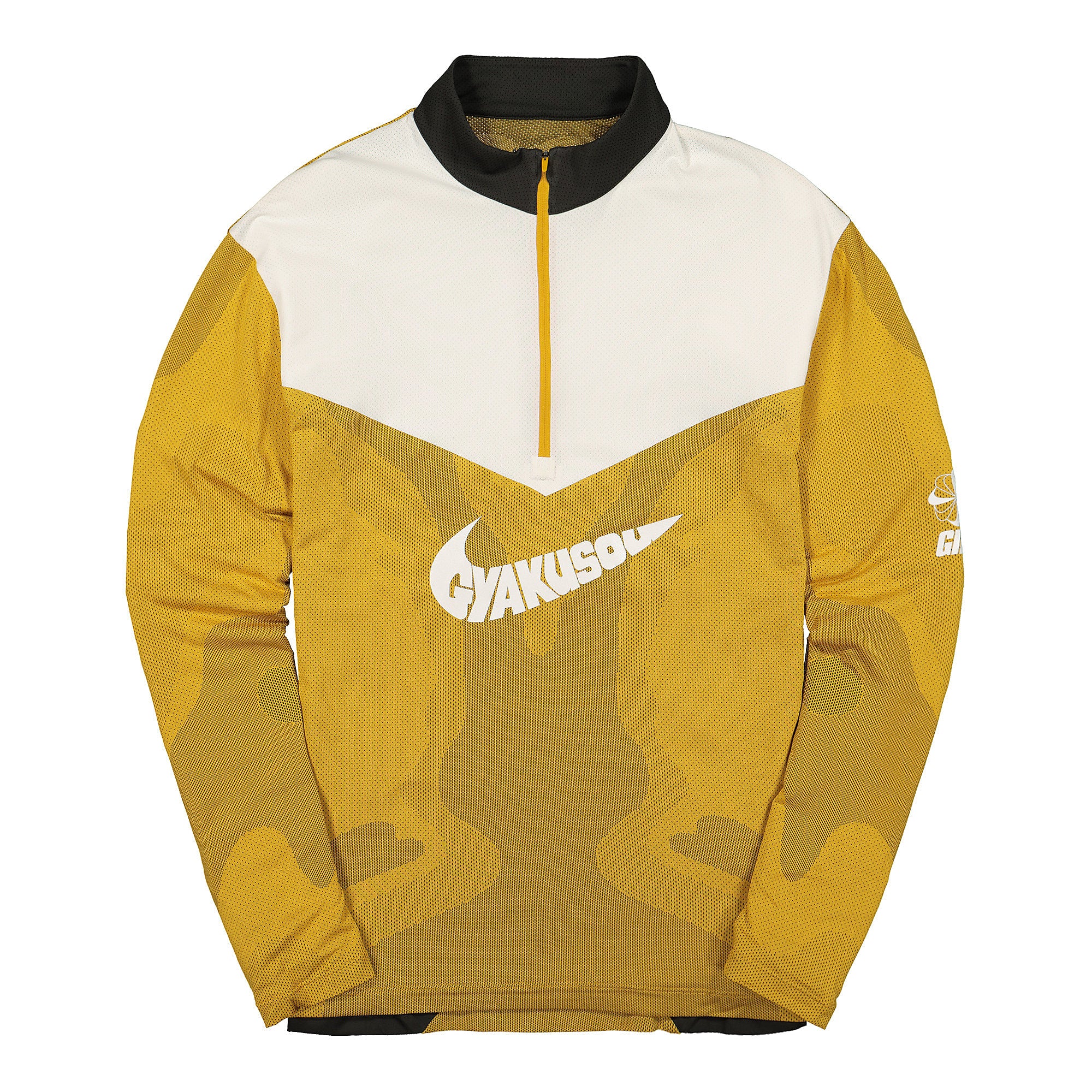 Nike Gyakusou NRG NA Long Sleeve Half-Zip Top Mineral Yellow / Deep Pewter / Sail Longsleeves CD7109 793 | Overkill