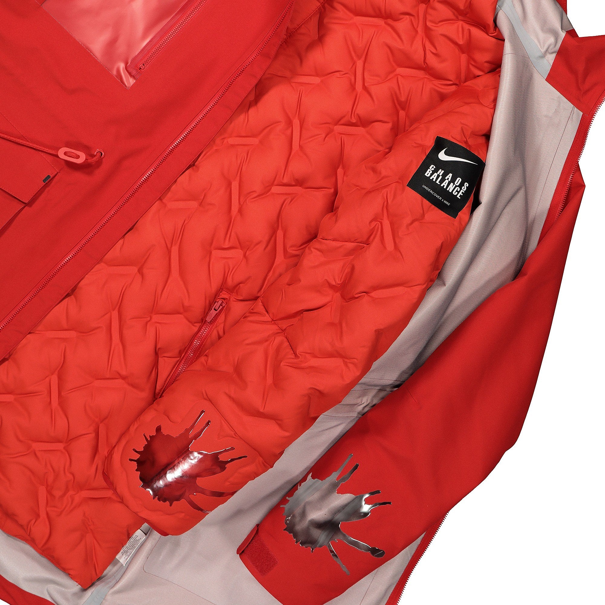 Nike Undercover x Nike NRG TC Parka Fish Tail 3l Sport Red / White Parkas Detailfoto | Overkill