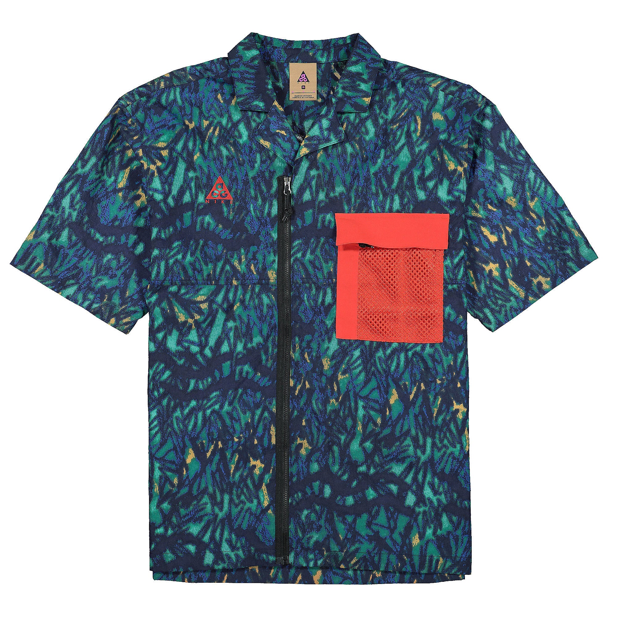 Nike NRG ACG Top SS AOP Hyper Royal / Black T-Shirts CD7636 405 | Overkill