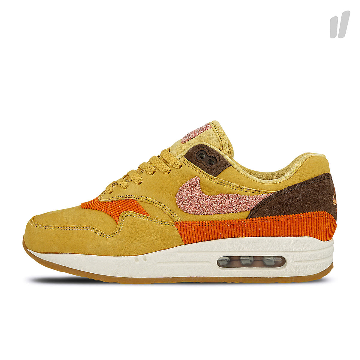 Nike air max 1 Wheat Gold-Rust Pink - Baroque Brown Low Top Sneakers CD7861 700 | Overkill