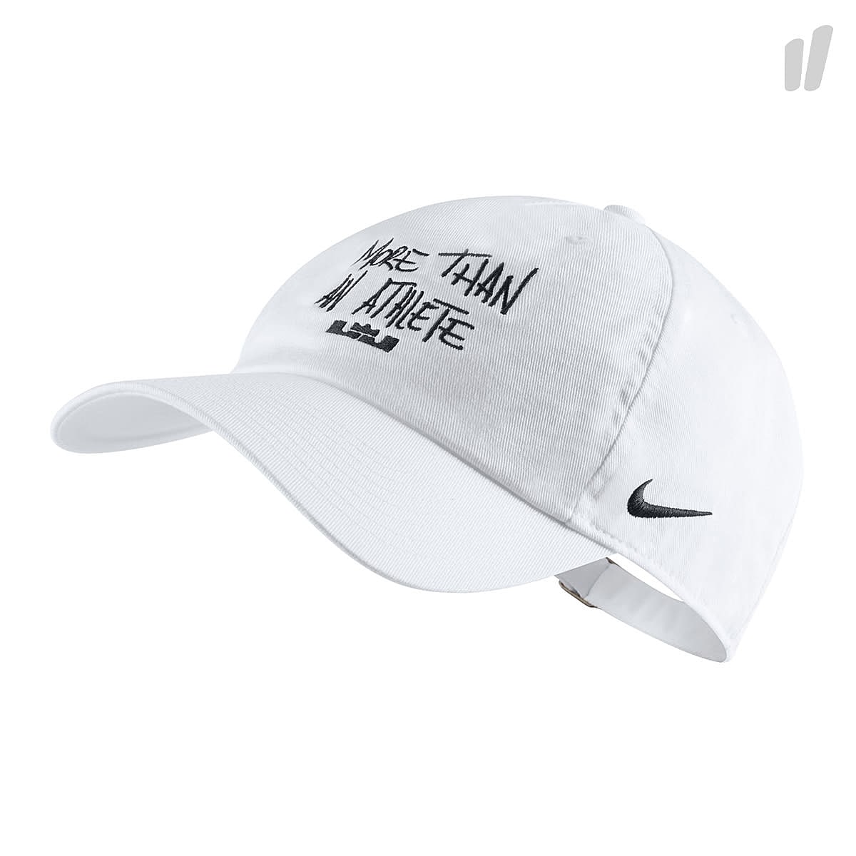 Nike More Than An Athlete H86 Cap White / Black Caps CD8728 100 | Overkill