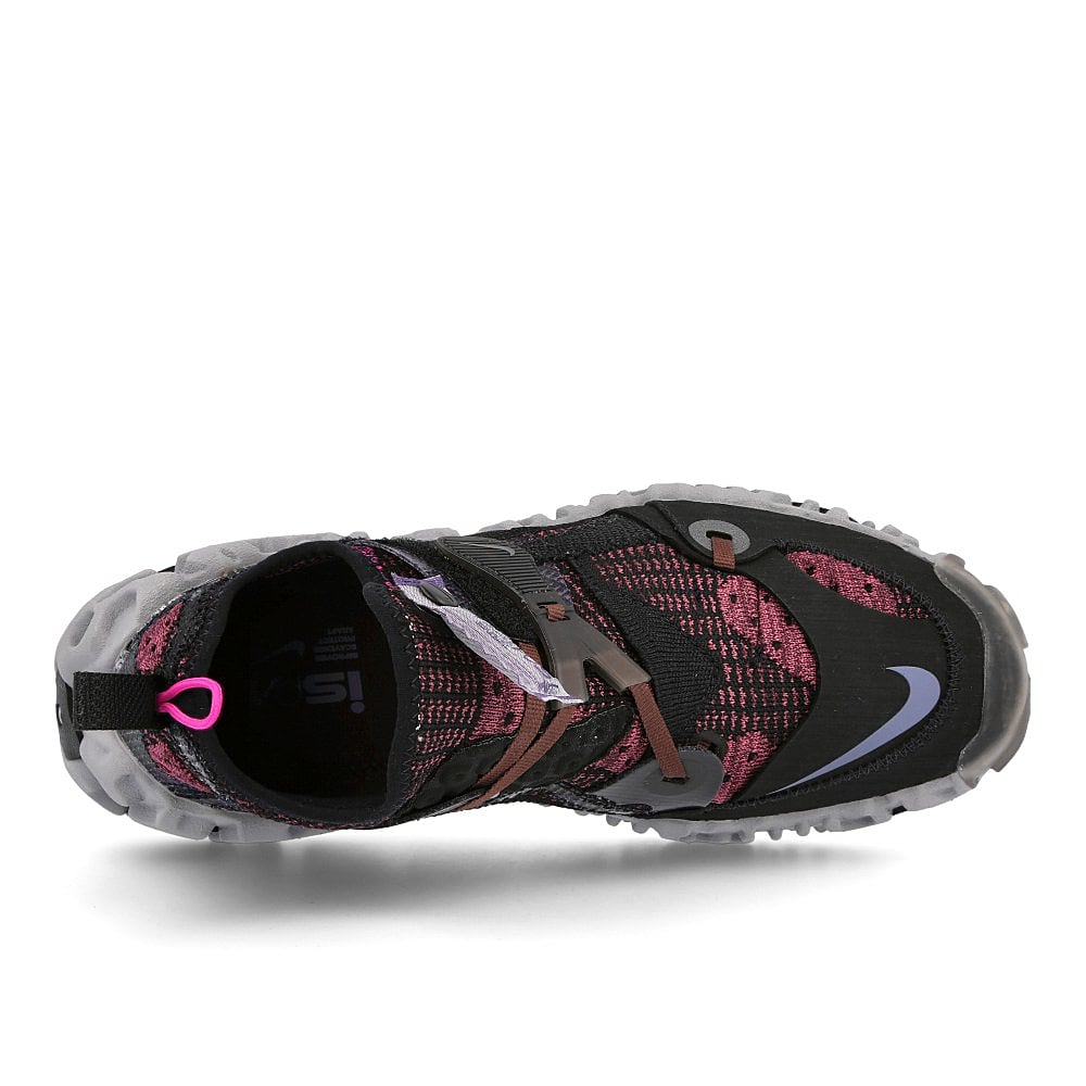 Nike overreact flyknit ispa Black-Diffused Blue - Shadowberry - Earth Sneakers Detailfoto | Overkill