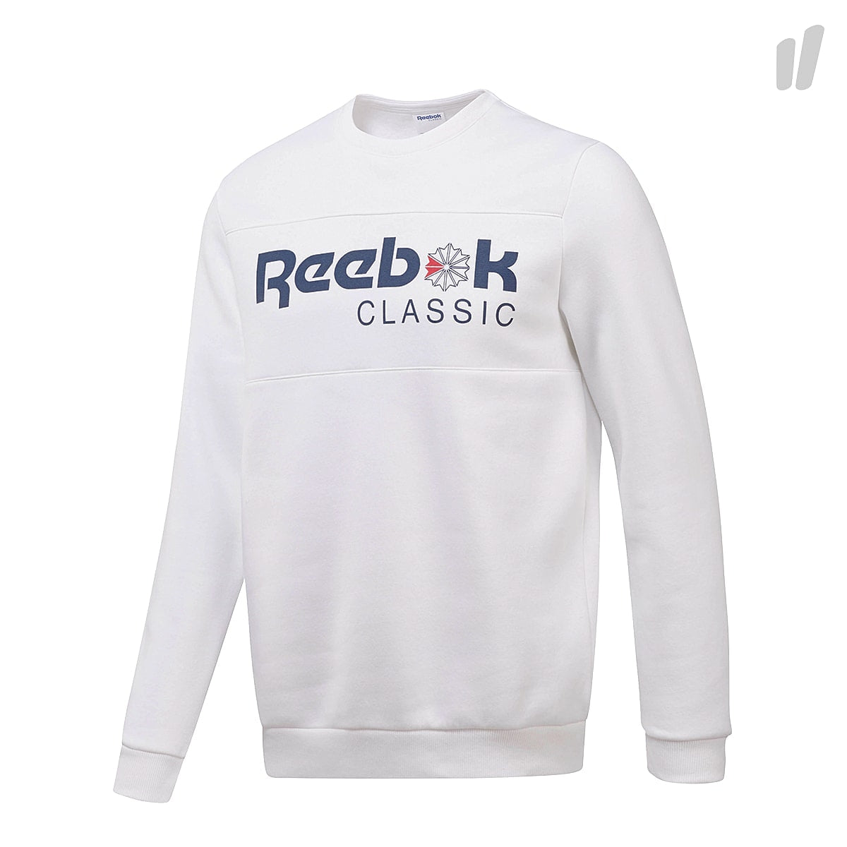 Reebok F Iconic Crewneck White Sweatshirts CE1850 | Overkill