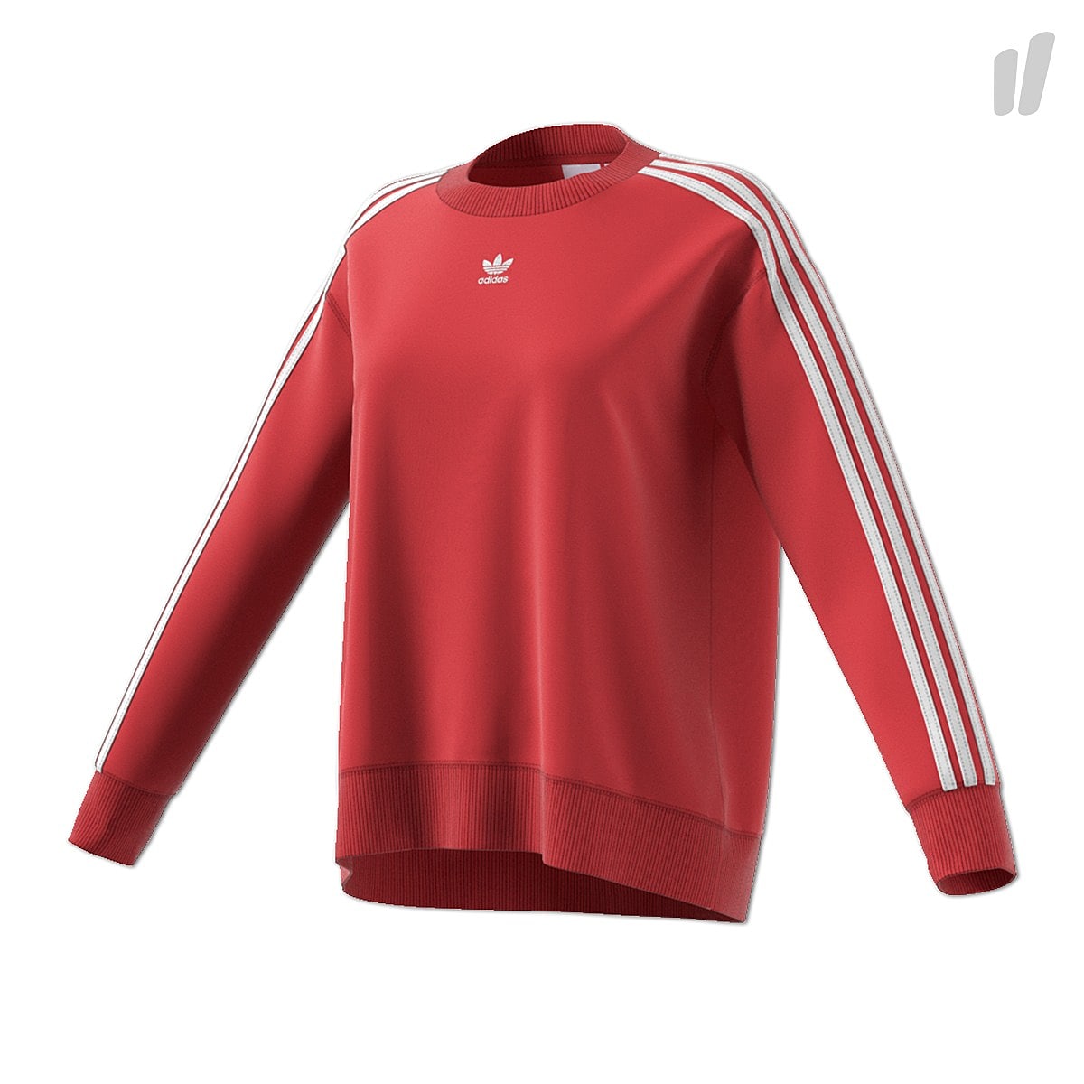 adidas Wmns Crew Sweater Raw Red Sweatshirts CE2432 | Overkill