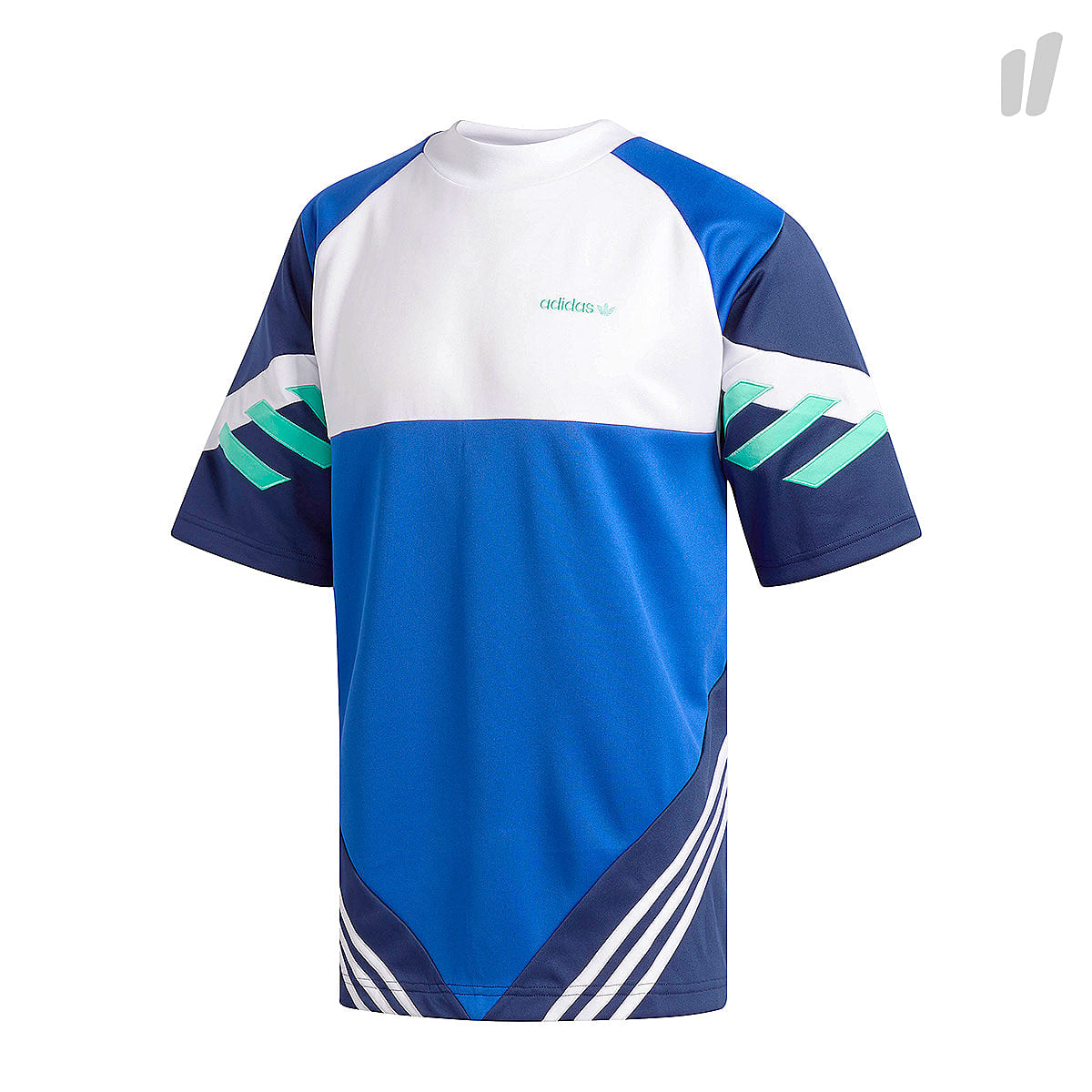 adidas Chop Shop Tee Bold Blue / Dark Blue T-Shirts CE4843 | Overkill