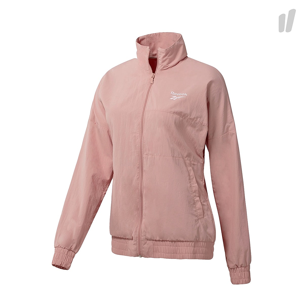 Reebok Wmns LF Vector Jacket Chalk Pink Jackets CF3965 | Overkill