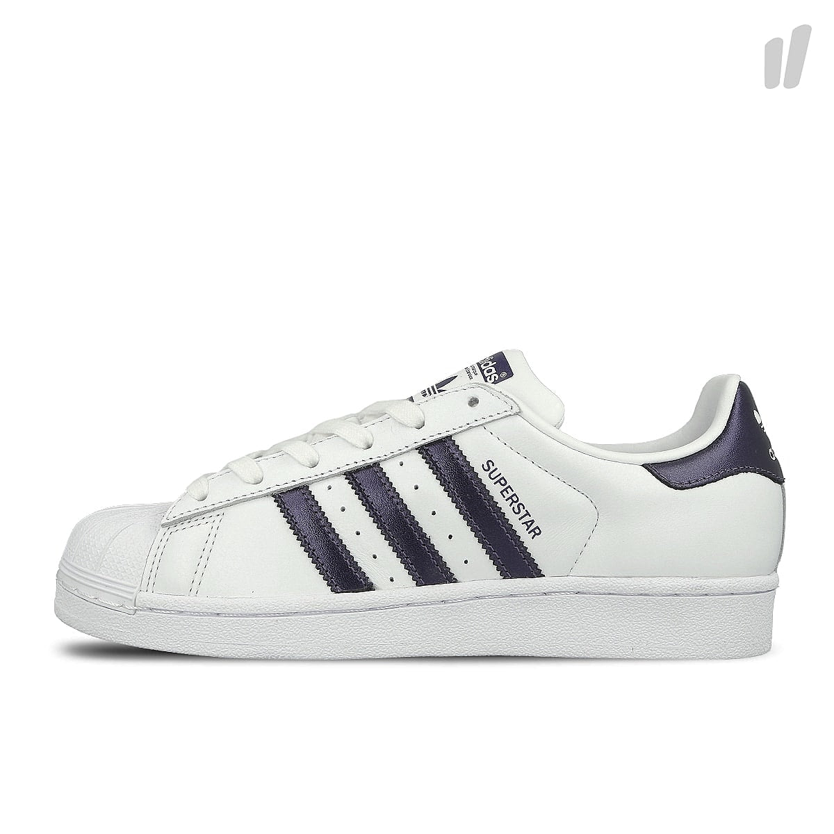 adidas wmns superstar Footwear White / Purple Night Met / Footwear White CG5464 | Overkill
