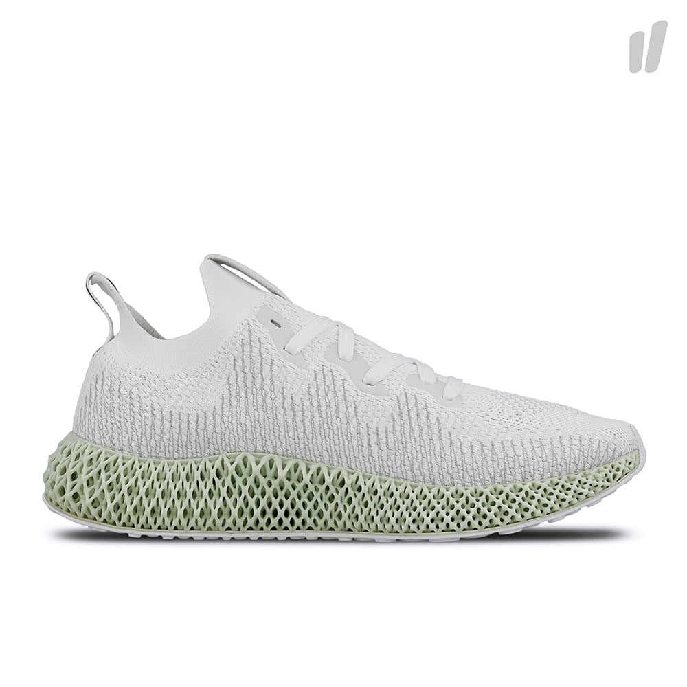 adidas alphaedge 4d m Footwear White-Grey Two-Core Black Sneakers Silhouette | Overkill