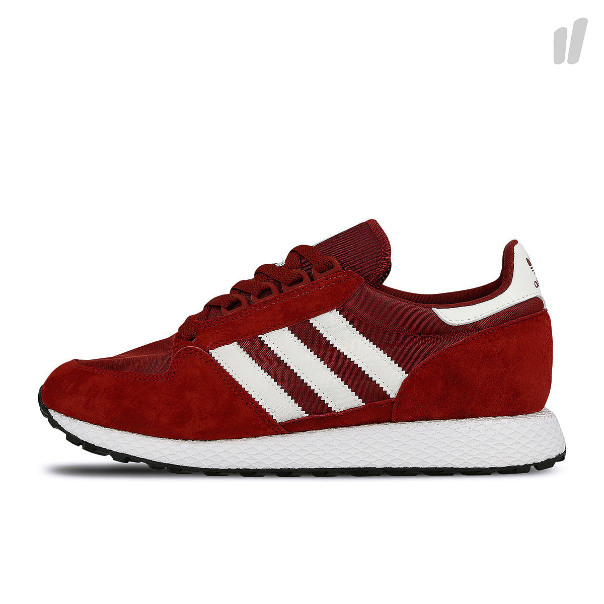adidas forest grove Collegiate Burgundy-Cloud White-Core Black Sneakers CG5674 | Overkill