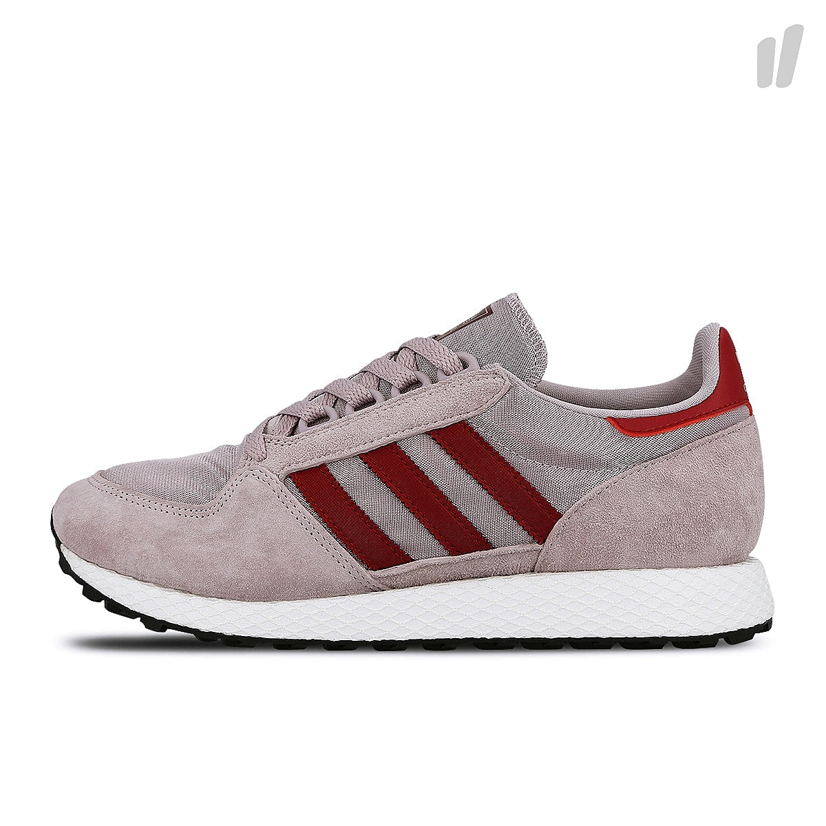 adidas wmns forest grove Soft Vision / Collegiate Burgundy / Chalk White CG6111 | Overkill