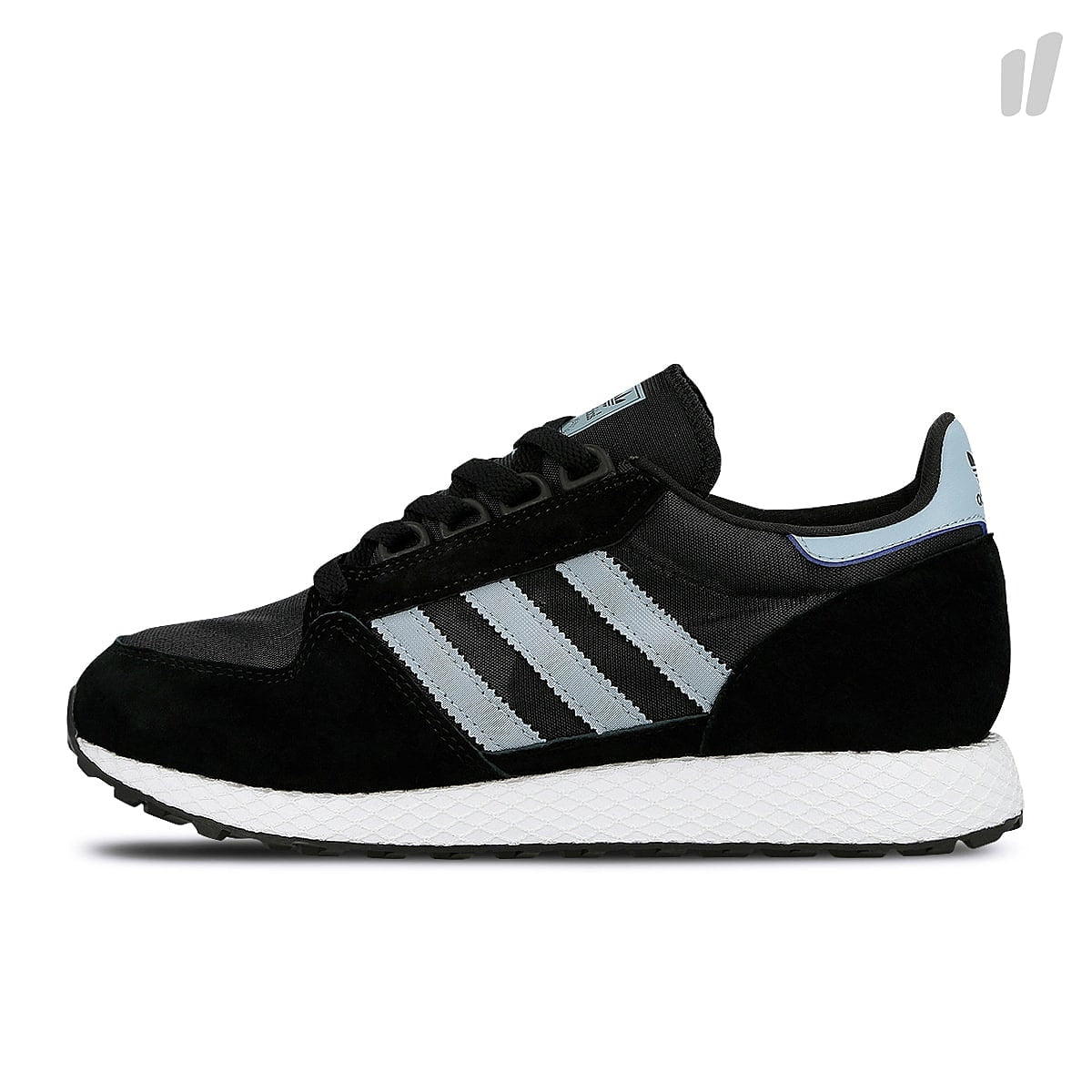 adidas wmns forest grove Core Black-Ash Grey-Chalk White Sneakers CG6123 | Overkill