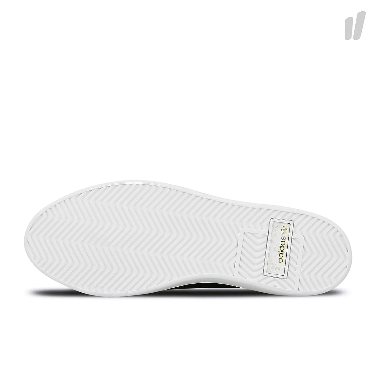 adidas wmns sleek Core Black-Core Black-Crystal White Sneakers Detail View 1 | Overkill