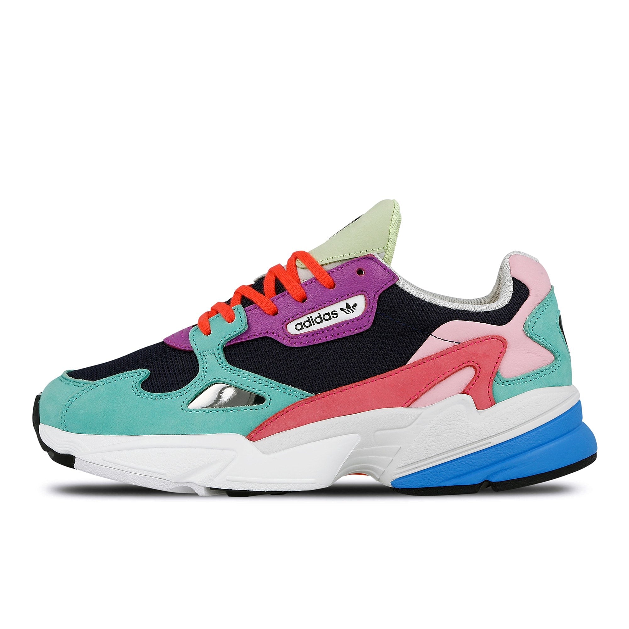 adidas wmns falcon Collegiate Navy / Collegiate Navy / Hi Res Green CG6211 | Overkill