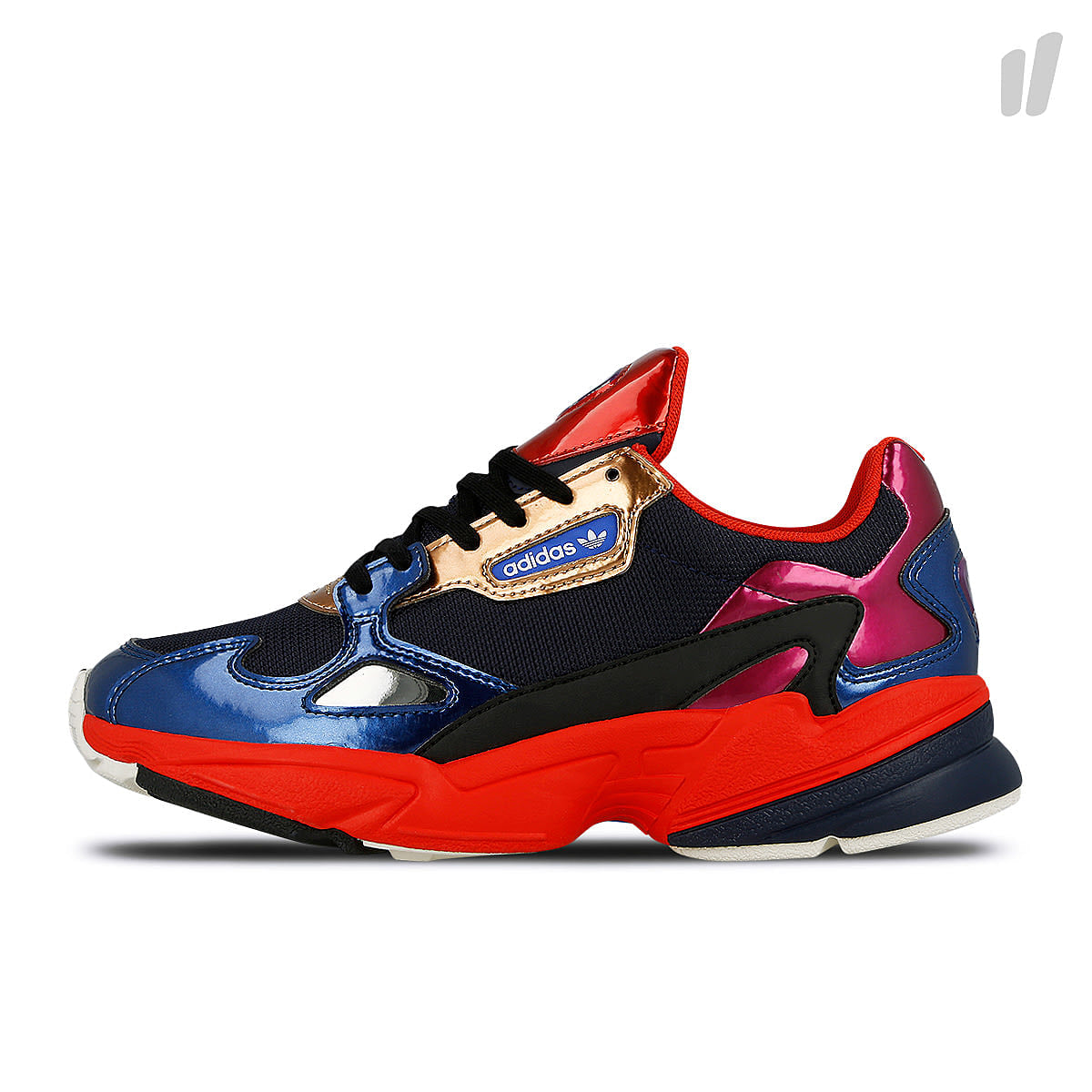adidas wmns falcon Collegiate Navy / Collegiate Navy / Red CG6632 | Overkill