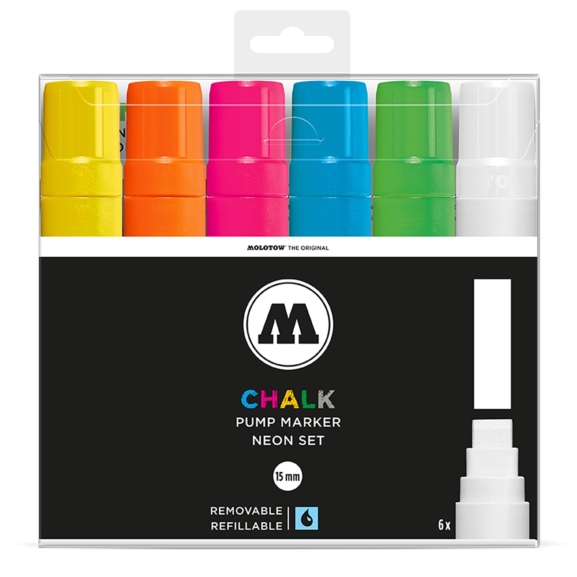 Molotow chalk marker neon-set 15mm Marker 200477 | Overkill