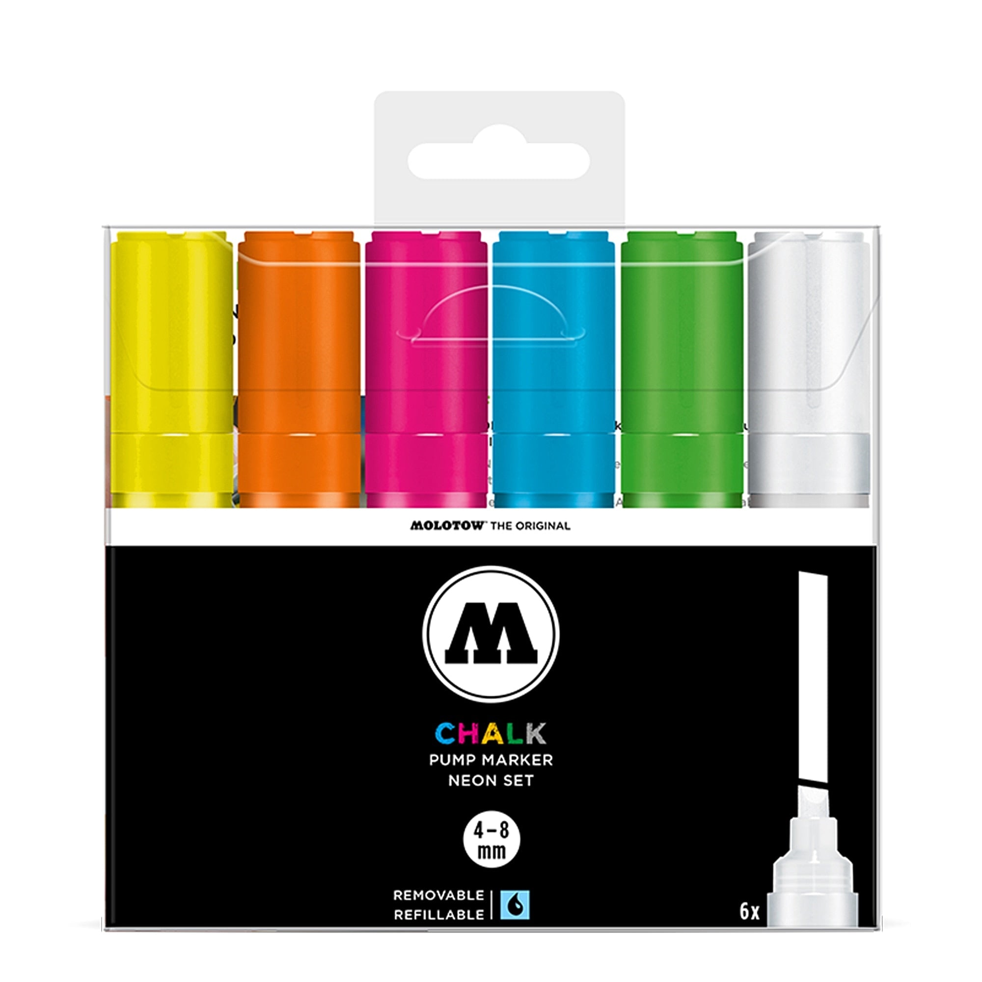 Molotow chalk marker neon-set 4-8mm Marker 200475 | Overkill