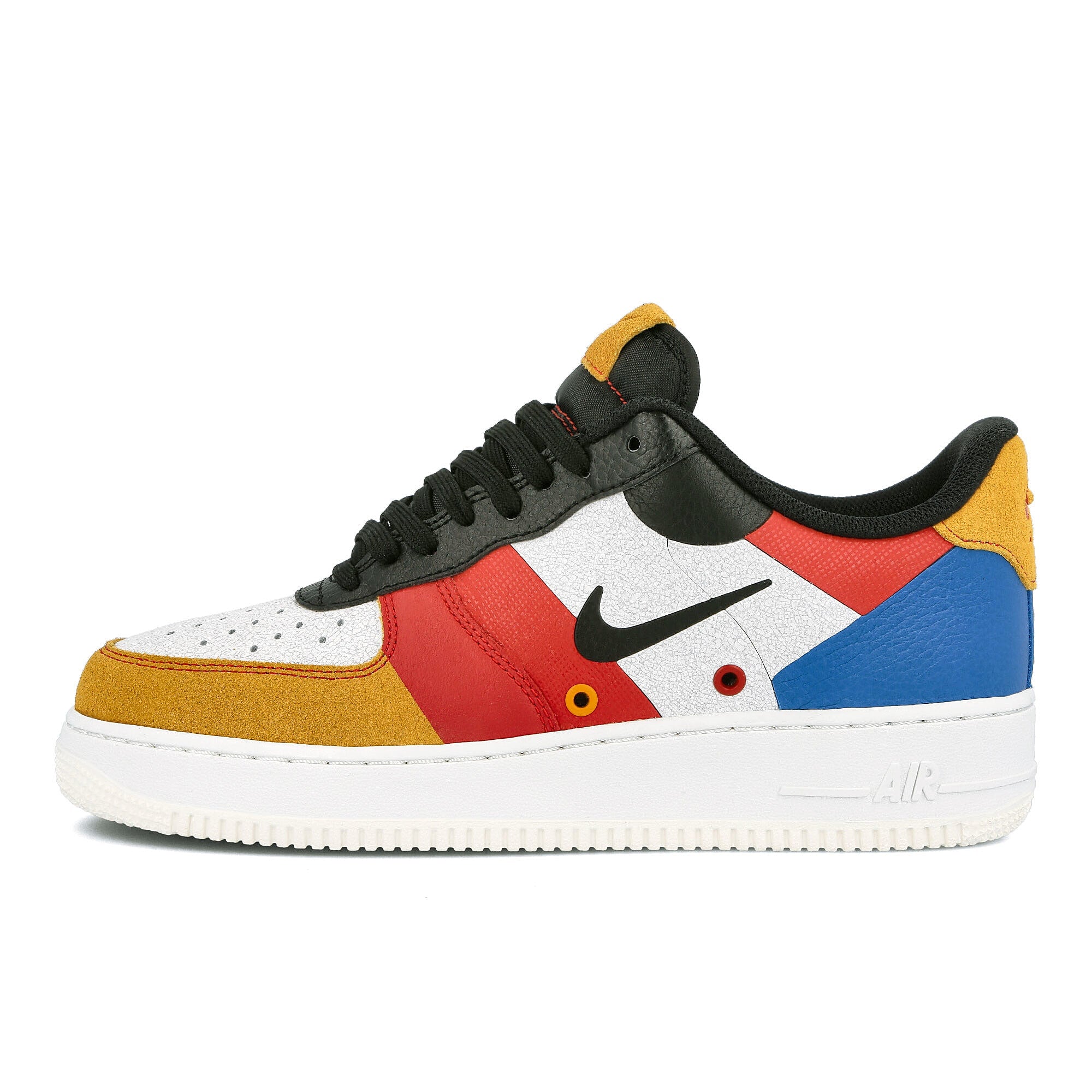 Nike air force 1 '07 premium Sail-Black - Imperial Blue - Amber Rise Low Top Sneakers CI0065 101 | Overkill