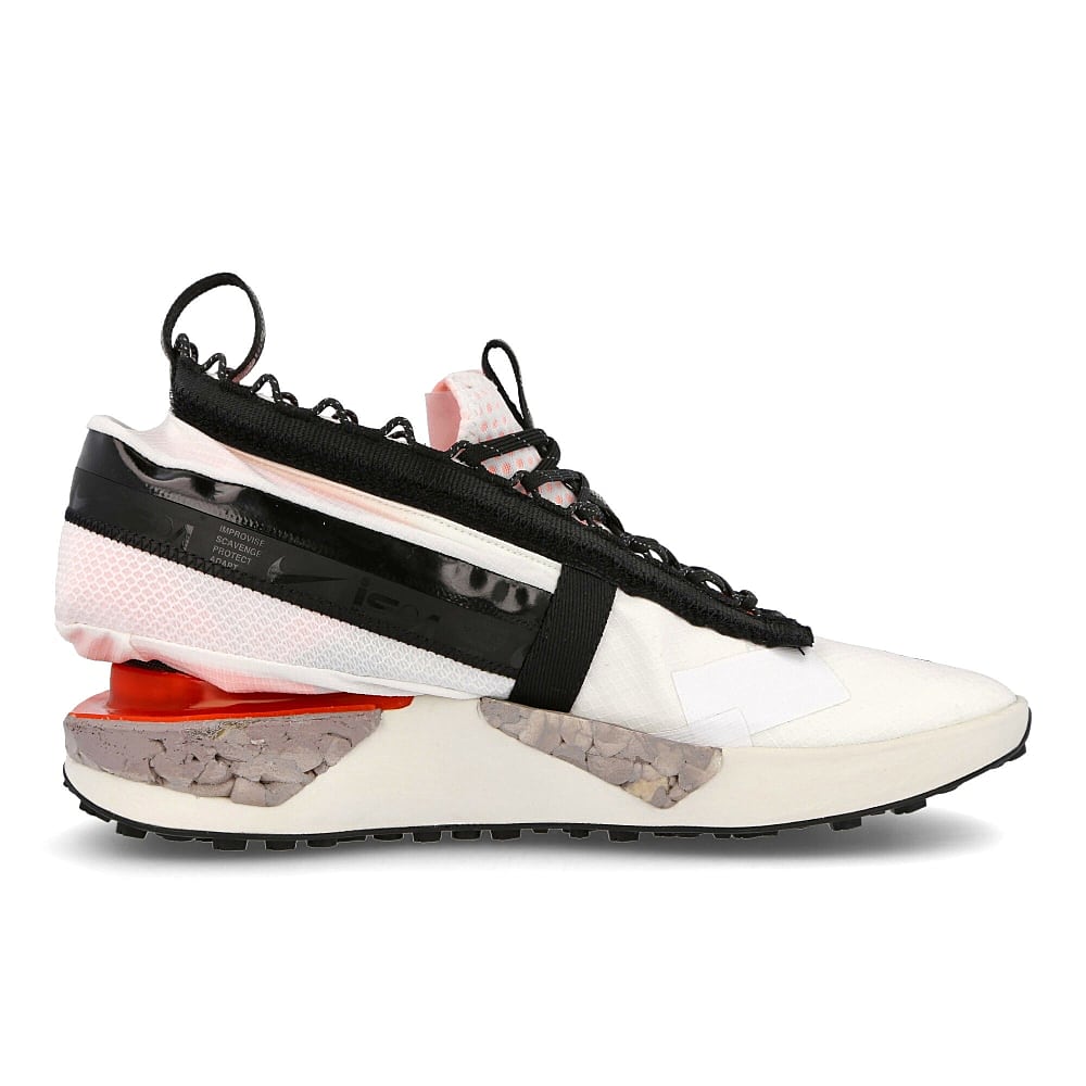 Nike drifter gator ispa Summit White-Black - White - Hyper Crimson Sneakers Silhouette | Overkill
