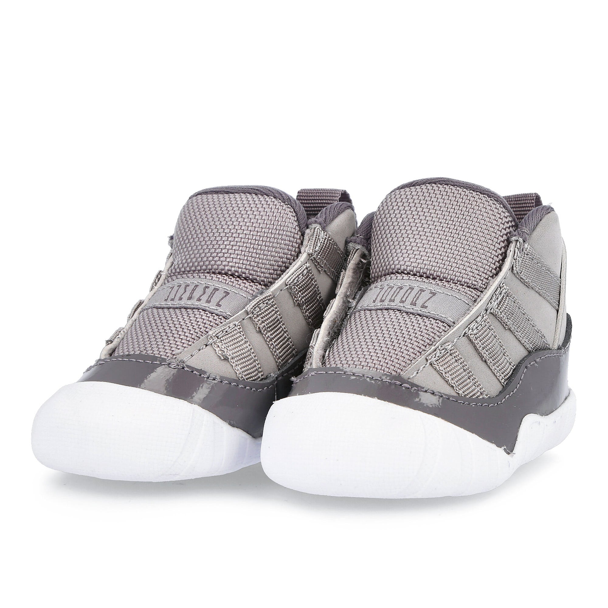 Jordan Air Jordan 11 Crib Bootie TD Medium Grey / Multicolor / Multicolor Detail view 1 | Overkill