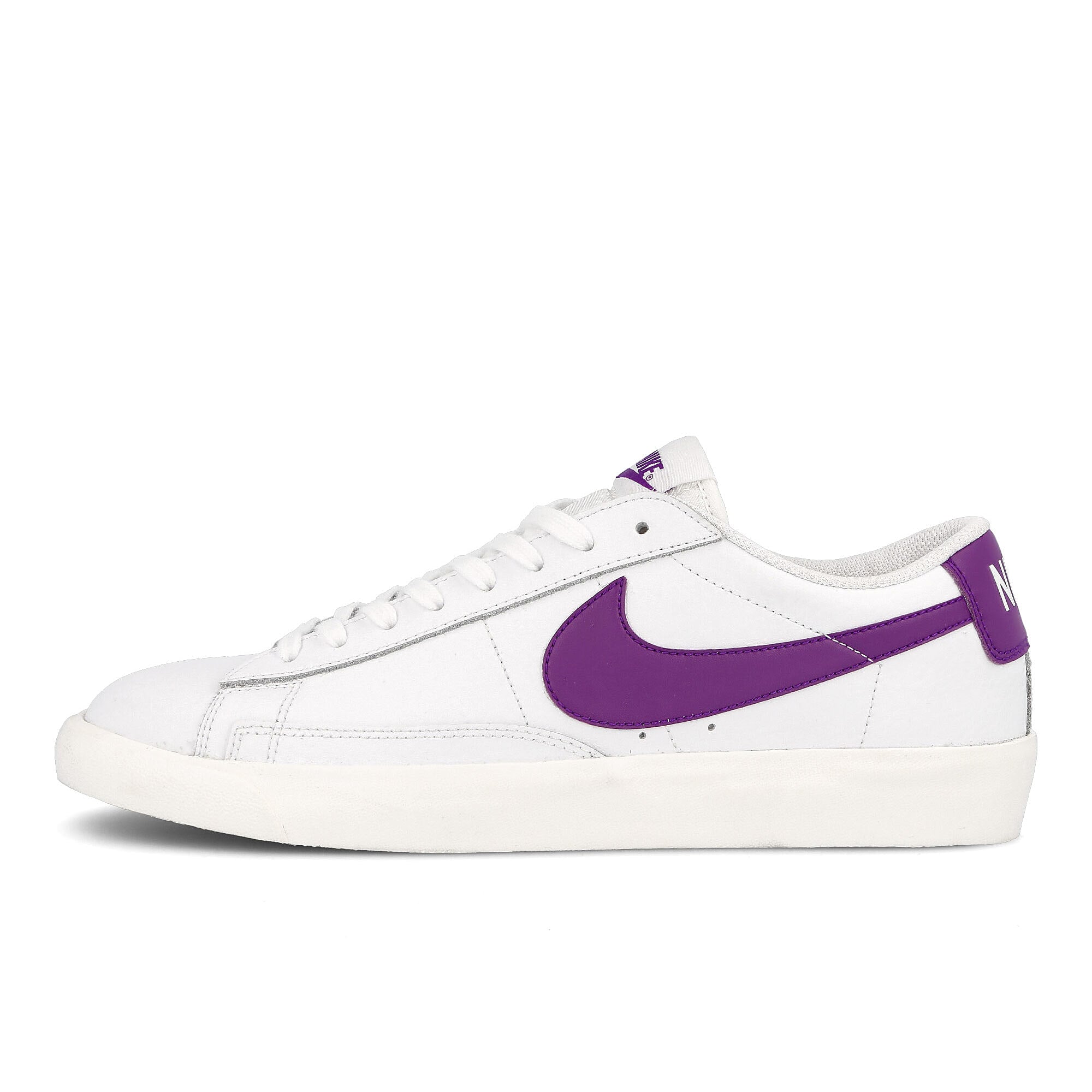 Nike blazer low leather White / Voltage Purple - Sail CI6377 103 | Overkill